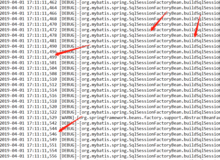 debugorgmybatisspringsqlsessionfactorybeanbuildsqlses