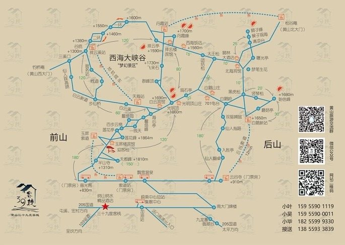 黄山旅游自助攻略住宿行程路线篇