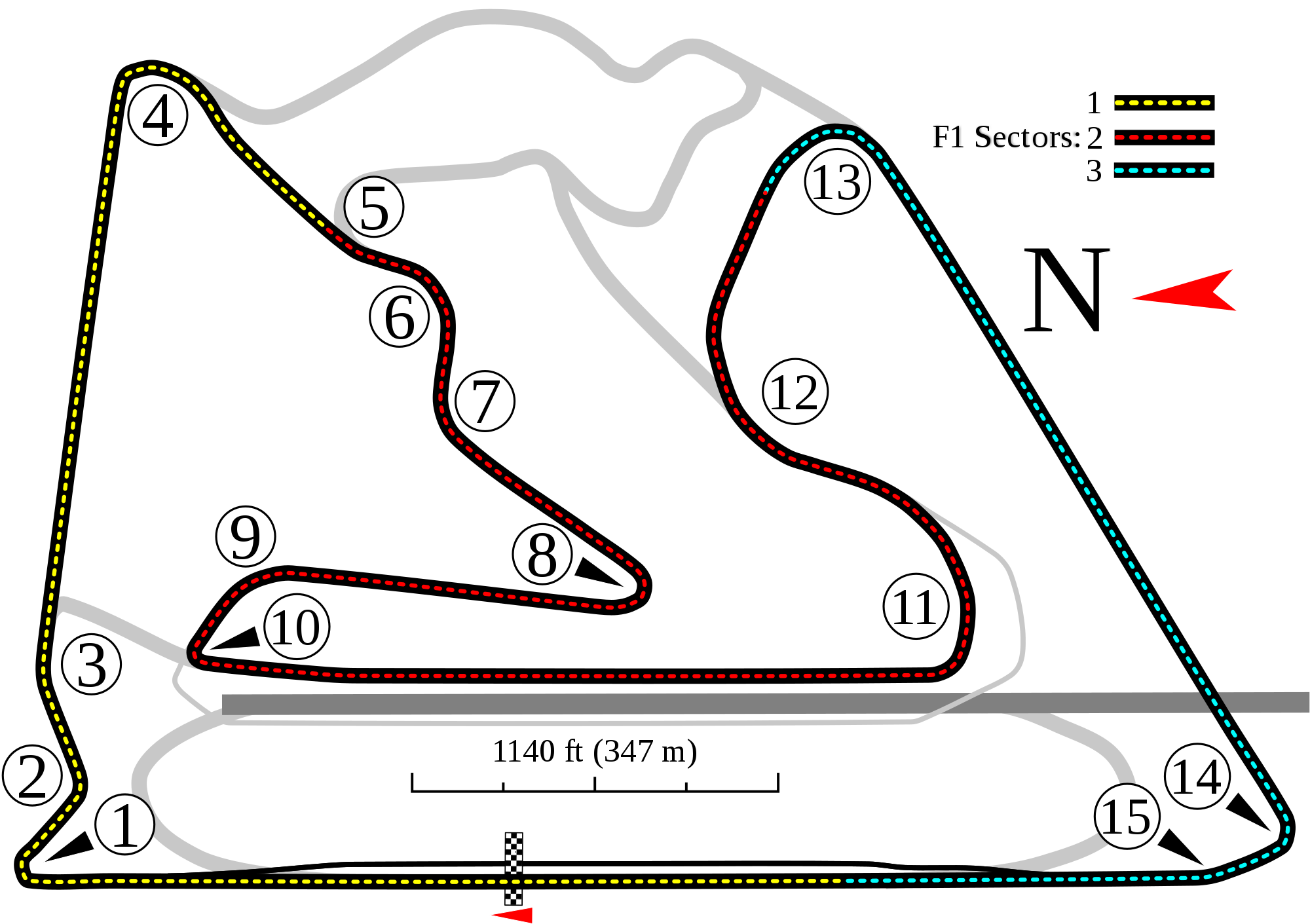 f1赛道bahraininternationalcircuit巴林国际赛道