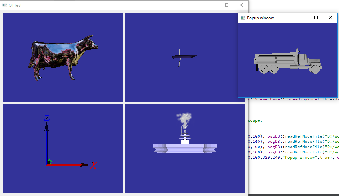 Osg Embedded Qt Concise Summary Code World