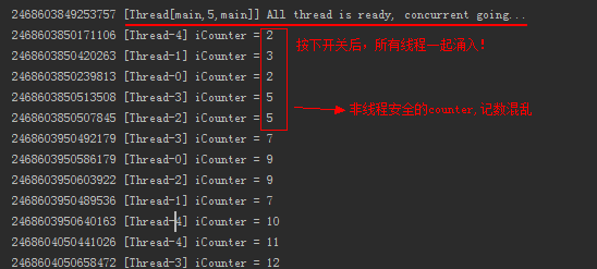 CountDownLatch和CyclicBarrier模拟同时并发请求