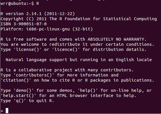 Ubuntu 12.04上安装R语言第1张