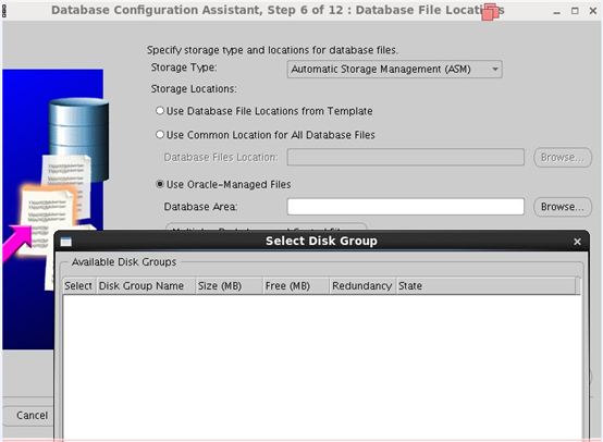 Oracle DBCA工具检测不到ASM磁盘组第1张