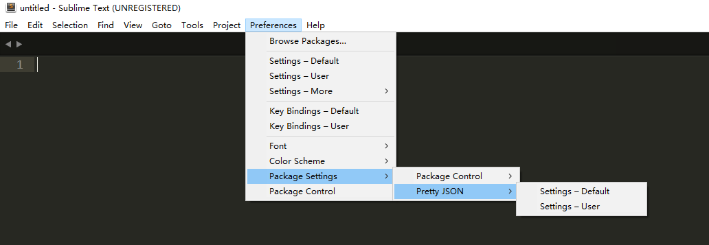 【sublime】Pretty Json插件的安装与配置使用第2张