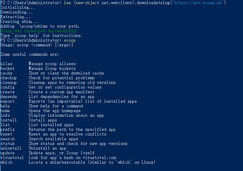 Install Command for POWERSHELL. Help Command Window. Cmder 2. Windows Command line Quiz. Iex new object net webclient