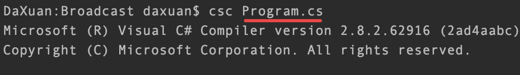 JetBrains Rider 在 Mac 环境下将 cs 文件生成 exe