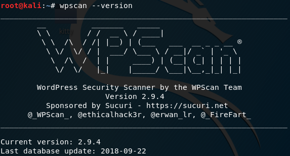 wpscan-version