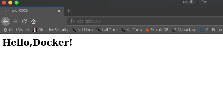 hello-docker