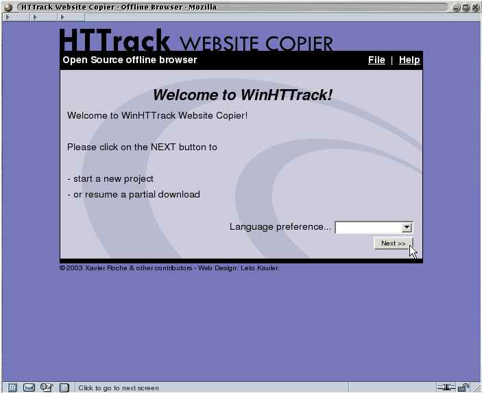 welcome_to_httrack