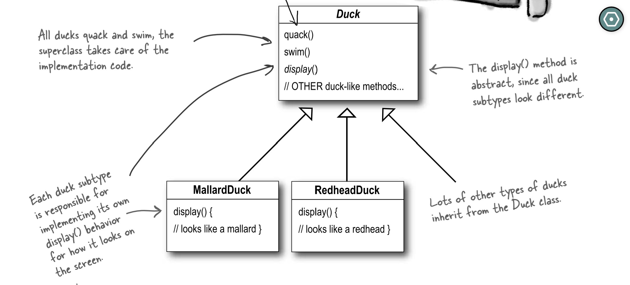Duck Class Diagram