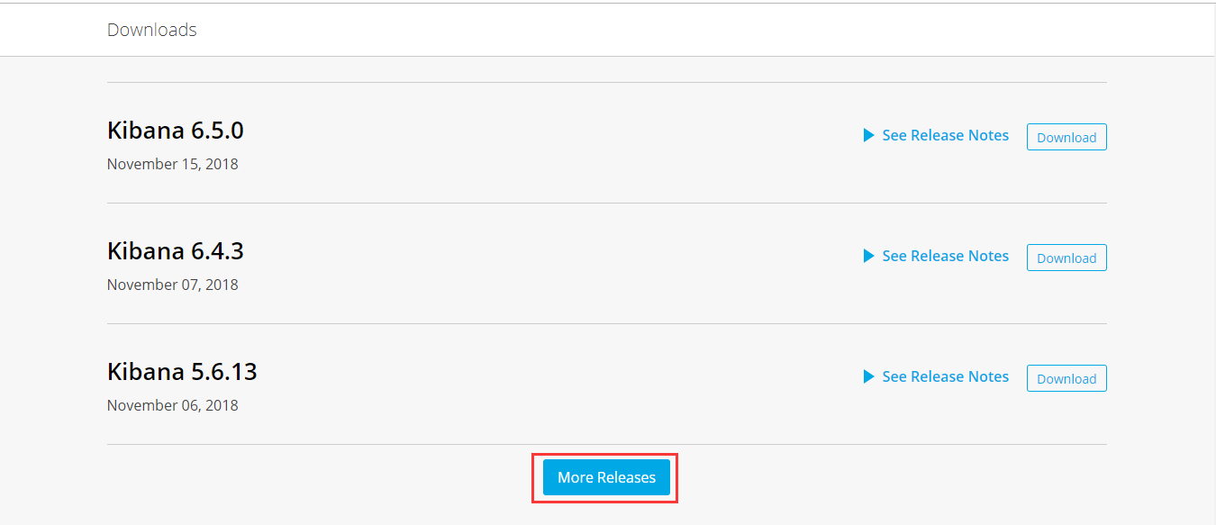 Kibana 5.5.2 安装包下载 （各种历史版本下载）第4张