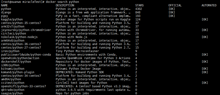 Docker 安装 Python第1张