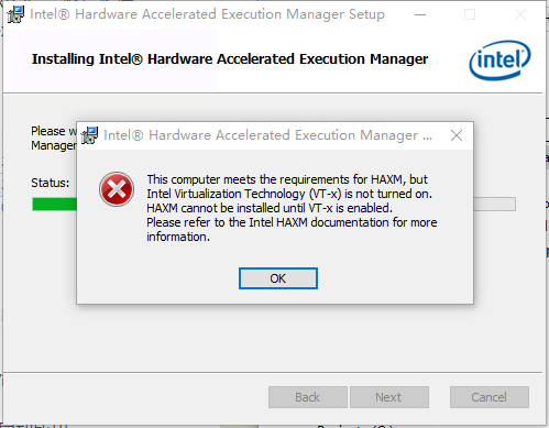 Android AVD启动报错：emulator: ERROR: x86_64 emulation currently requires hardware acceleration! Please ensure Intel HAXM is properly installed and usable.第3张