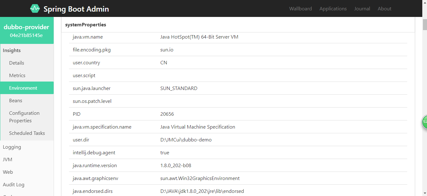 服务监控之 Spring Boot Admin.第4张