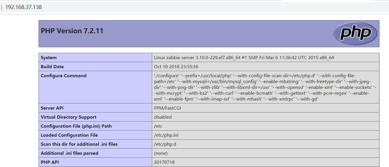 Ini files c. Php local.