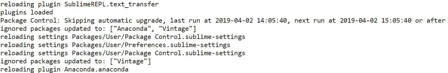Sublime Text3 python自动补全问题——Sublime Text3安装Anaconda插件第4张