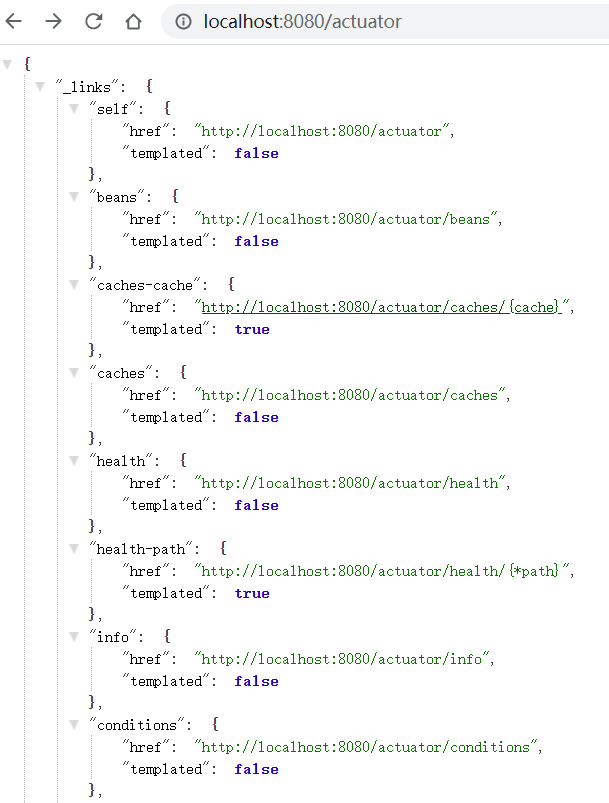 Spring Boot Admin Client Monitoring Interface