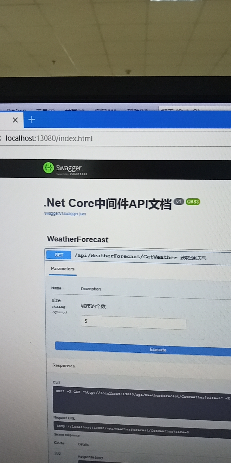 netcore3.0 webapi集成Swagger 5.0