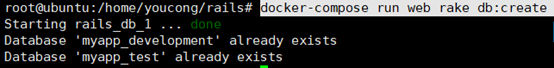 docker-compose运行Rails