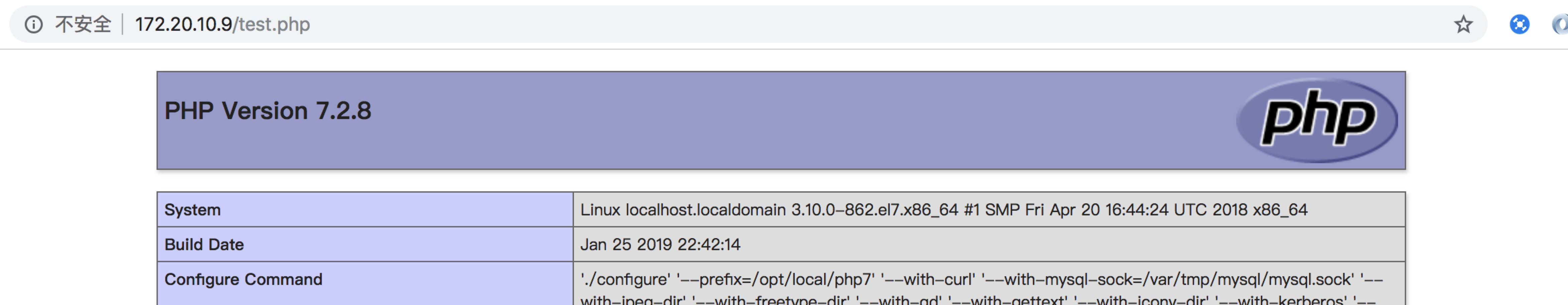 Файл конфига MYSQL. /Usr/local/etc/php. Phpinfo Page. Php 8 2 phpinfo.