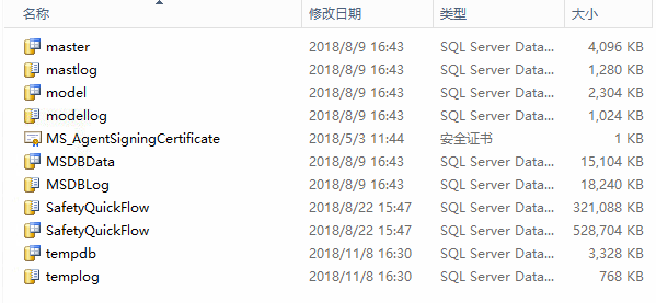 SQLSERVER查询数据库文件大小第2张