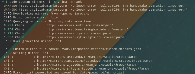 Manjaro Linux (KDE桌面)安装以及使用中的一些问题第1张
