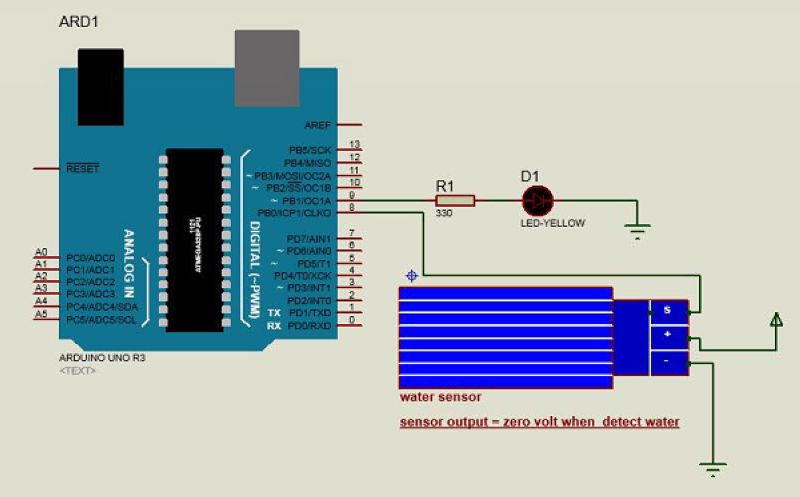 雕爺學編程arduino動手做24水位傳感器模塊