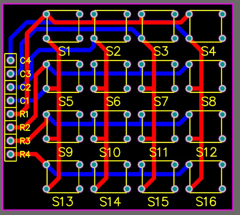 「雕爷学编程」Arduino动手做（26）——4X4矩阵键盘模块第2张