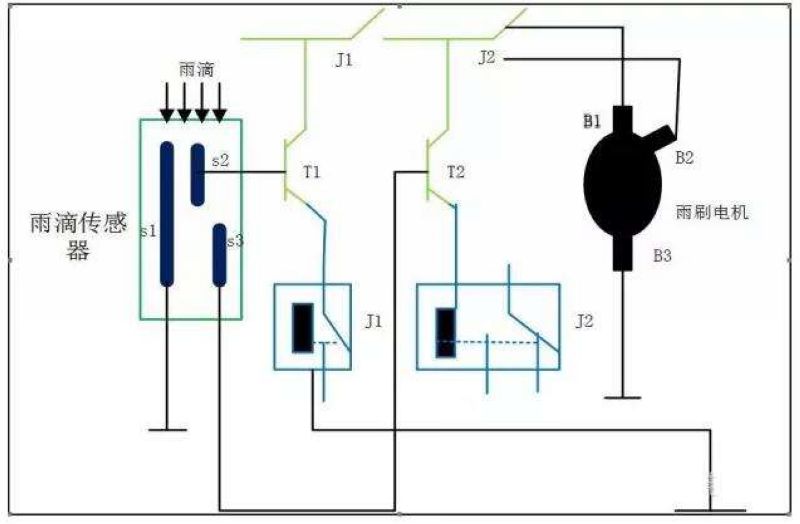 雨滴传感器模块原理图图片