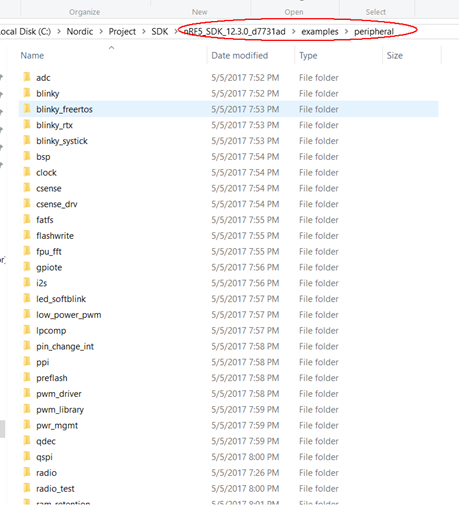 Nordic nRF5 SDK和softdevice介绍第9张