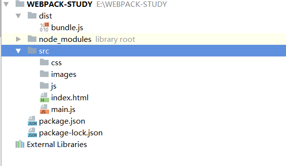使用webpack打包js文件(隔行变色案例)