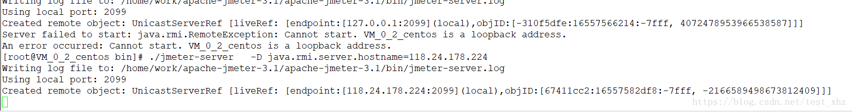 Jmeter分布式测试的各种坑之jmeter-server修改ip - tooltime - 博客园