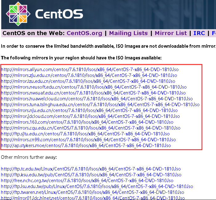 下载 CentOS 7 镜像文件第3张