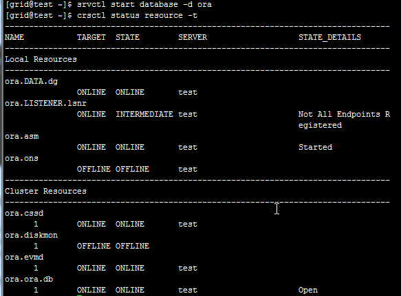 单节点GI（ASM）+DB 安装以及它对oracle DB自动重启的守护（11g）第64张