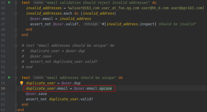 Ruby Rails学习中：User 模型，验证用户数据第52张