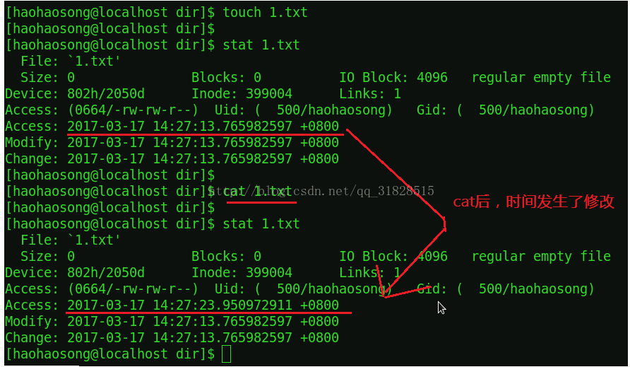 Как изменить ctime linux