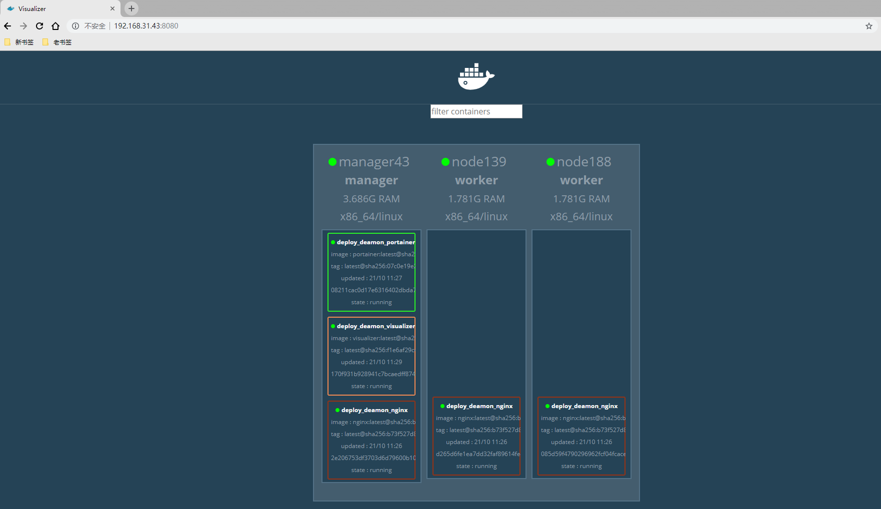 Docker三剑客之Docker Swarm 