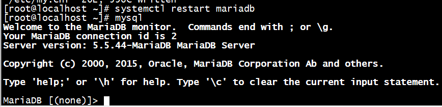 MariaDB基础命令 