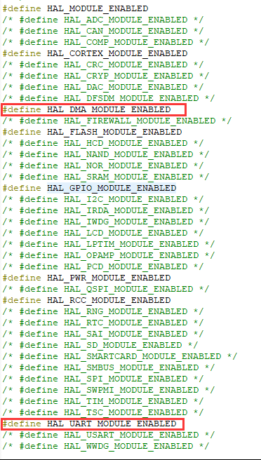 STM32 HAL库 UART 串口读写功能笔记 