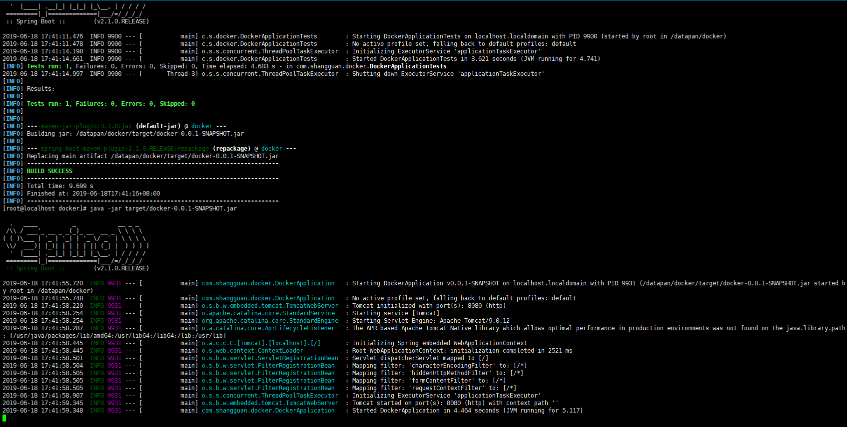 使用Docker部署Spring Boot專案