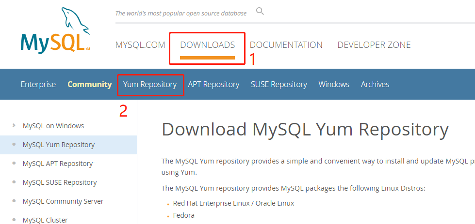 MySQL入门——在Linux下安装和卸载MySQL 