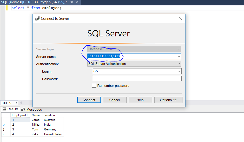 安装Docker版MS SQL Server并远程连接SQL Server第1张