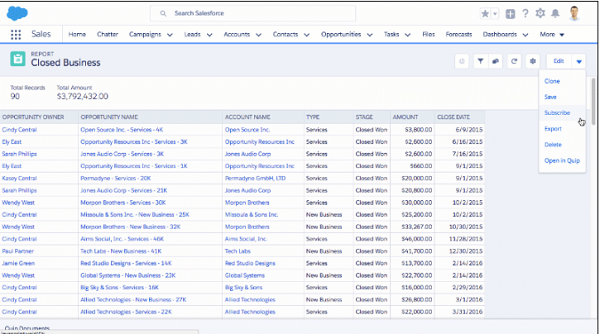 详解salesforce报表和仪表板 怡海软件 Crm的个人空间 Oschina