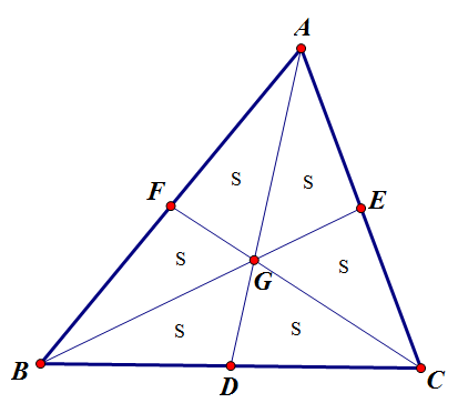 三角形的五心_三角形面积相等的定律