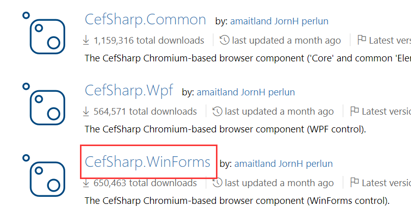 c#使用CefSharp开发winform——环境搭建