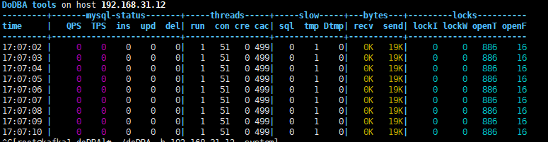 Mysql查看状态，连接数，线程数以及Mysql性能监控工具doDBA的使用以及优化第5张