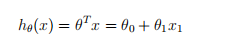 线性回归假设函数例子