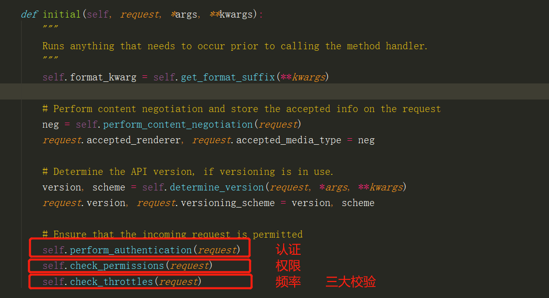Django框架rest_framework中APIView的as_view()源码解析、认证、权限、频率控制第10张