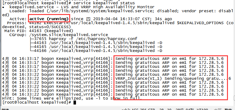 linux下安装haproxy作为端口转发服务器，以及安装keepalived作为haproxy高可用方案第6张