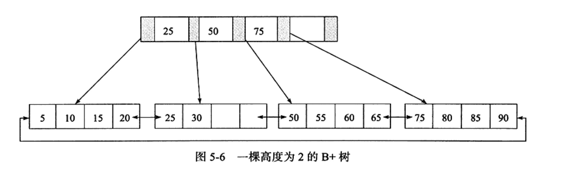 B+树示例